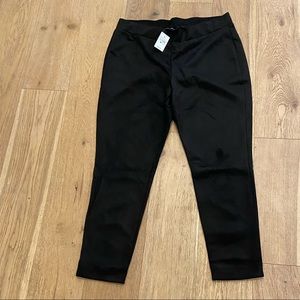 Ashley Stewart Suede Leggings
